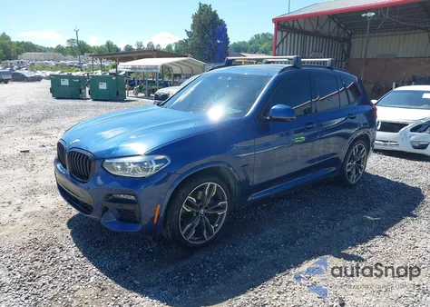 2021 BMW X3 M40I из США, поврежденный, VIN 5UXTY9C09M9F78574